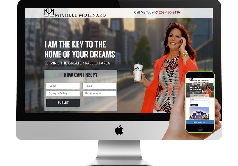 Real Estate Marketing Page
