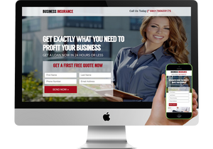 Business Insurance Marketing Page