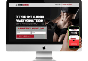 Fitness/Wellness Marketing Page