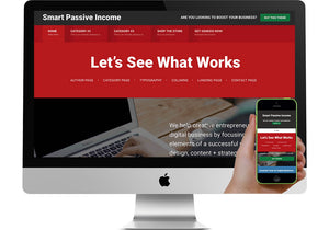 Passive Income WordPress Website