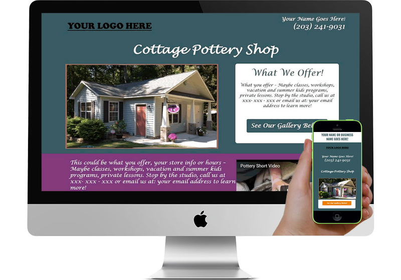 Pottery Marketing Page