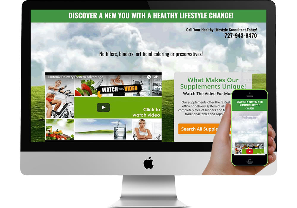 Wellness Marketing Page