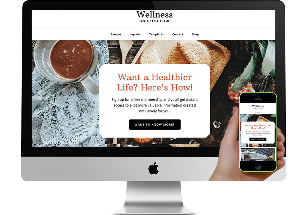 Wellness WordPress Website
